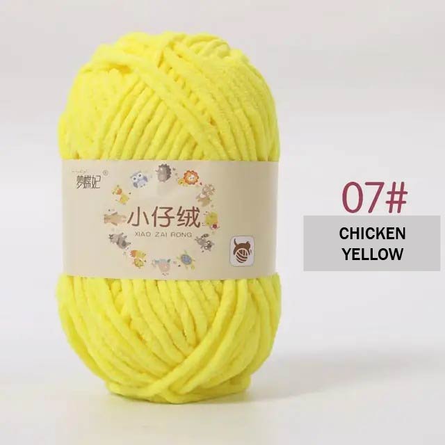 Thick Chunky 100% Polyester Yarn - 50g