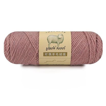 50% Wool + 50% Acrylic Yarn - 100g Yarn