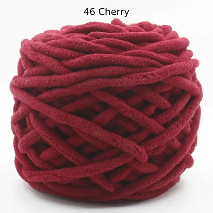 Chunky Chenille Yarn - 100g