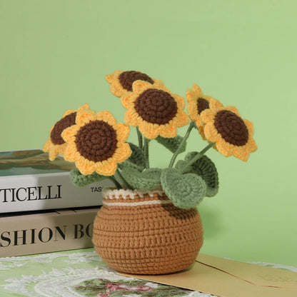 Potted Flowers DIY Crochet Kit - Variety 1