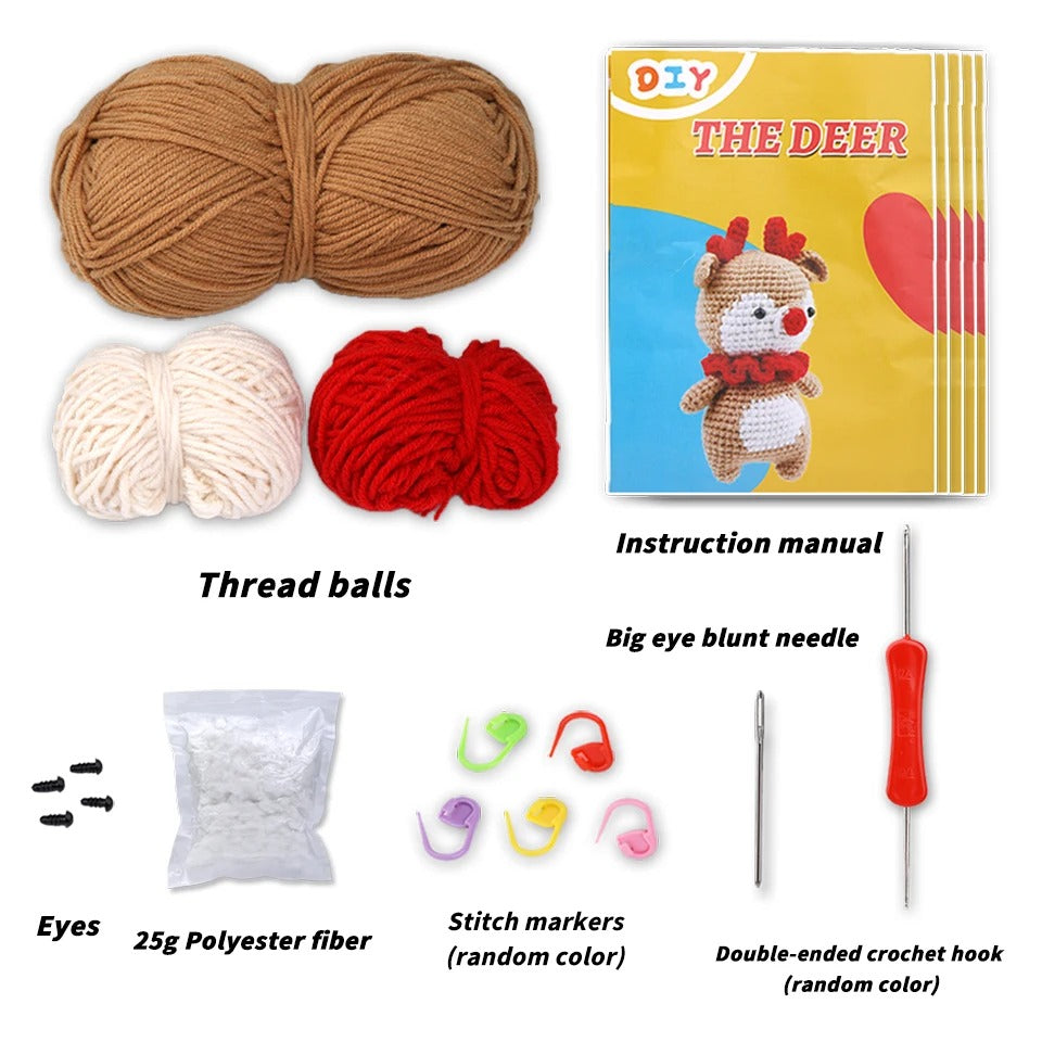 Dinosaur DIY Crochet Kit