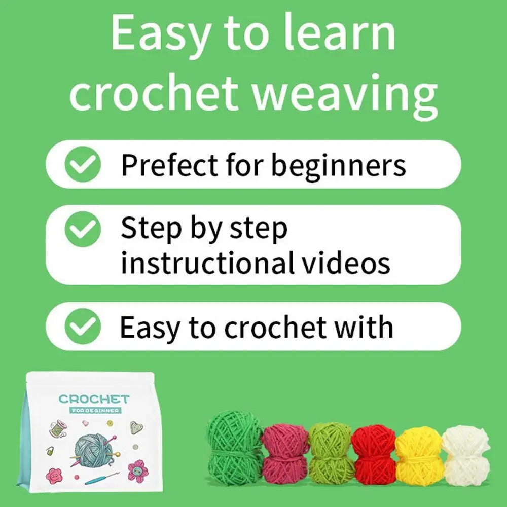 Veggies DIY Crochet Kit