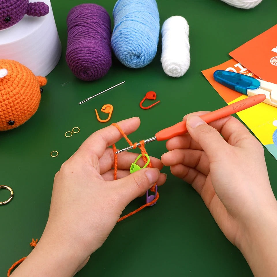 Whale DIY Crochet Kit