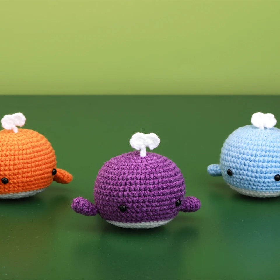 Whale DIY Crochet Kit