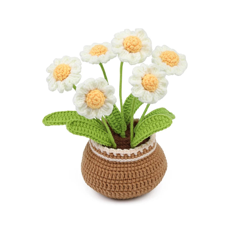 Potted Flowers DIY Crochet Kit - Variety 1