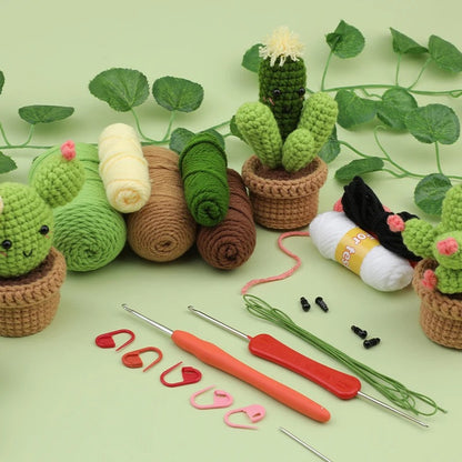 Cactus DIY Crochet Kit