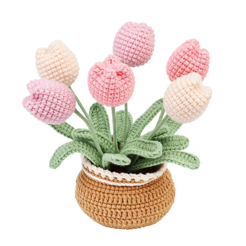 Potted Flowers DIY Crochet Kit - Variety 1