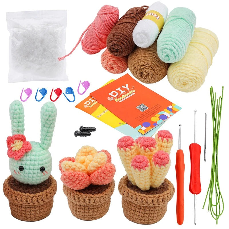 Cactus DIY Crochet Kit