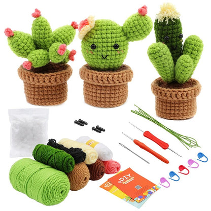 Cactus DIY Crochet Kit