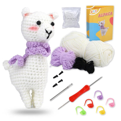 Alpaca DIY Crochet Kit