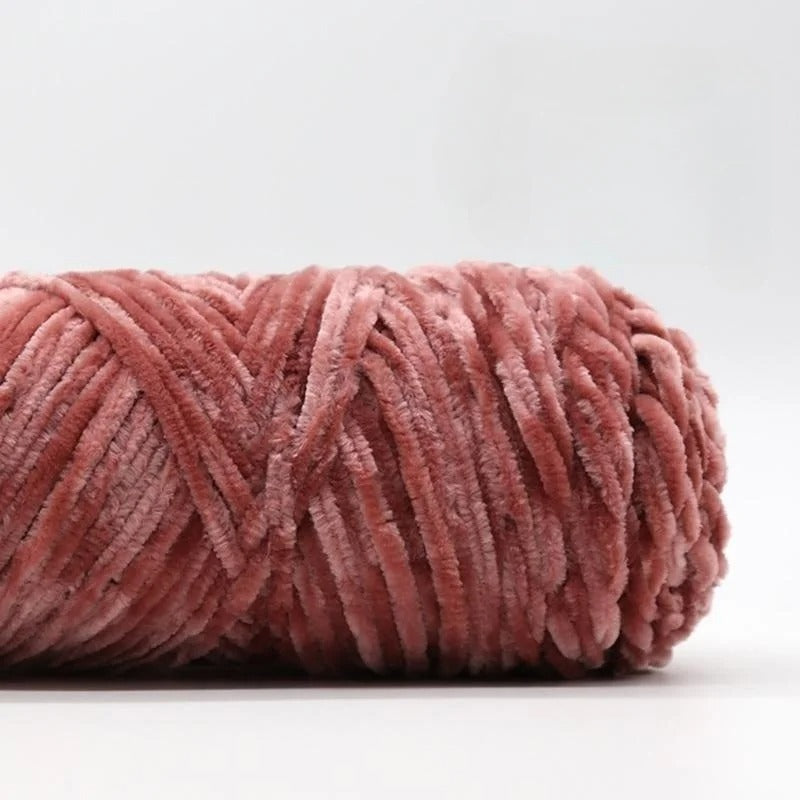 CHUNKY Peluche Chenille Soft Yarn - 100g