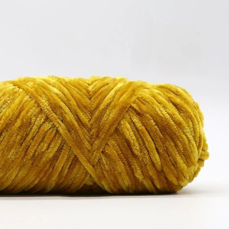 CHUNKY Peluche Chenille Soft Yarn - 100g