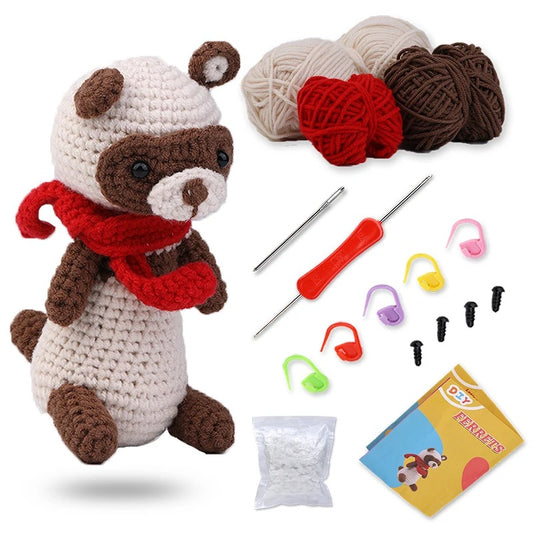 Ferret-Polecat DIY Crochet Kit