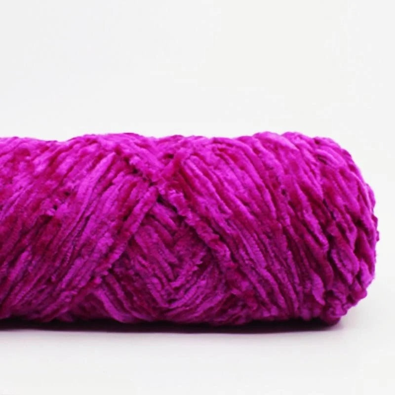 CHUNKY Peluche Chenille Soft Yarn - 100g