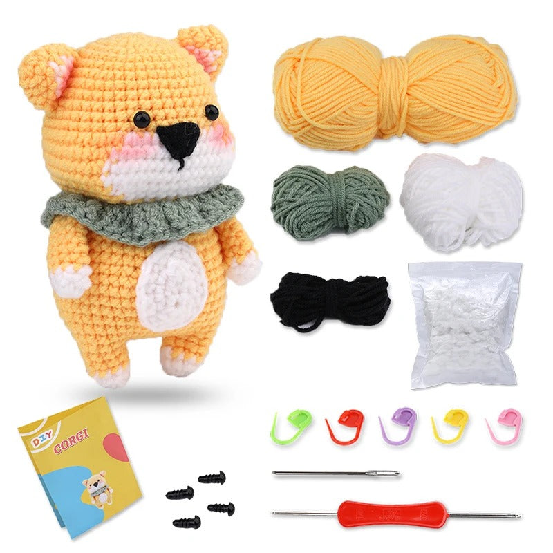 Dog Koki DIY Crochet Kit