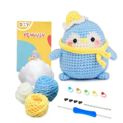 Penguin DIY Crochet Kit